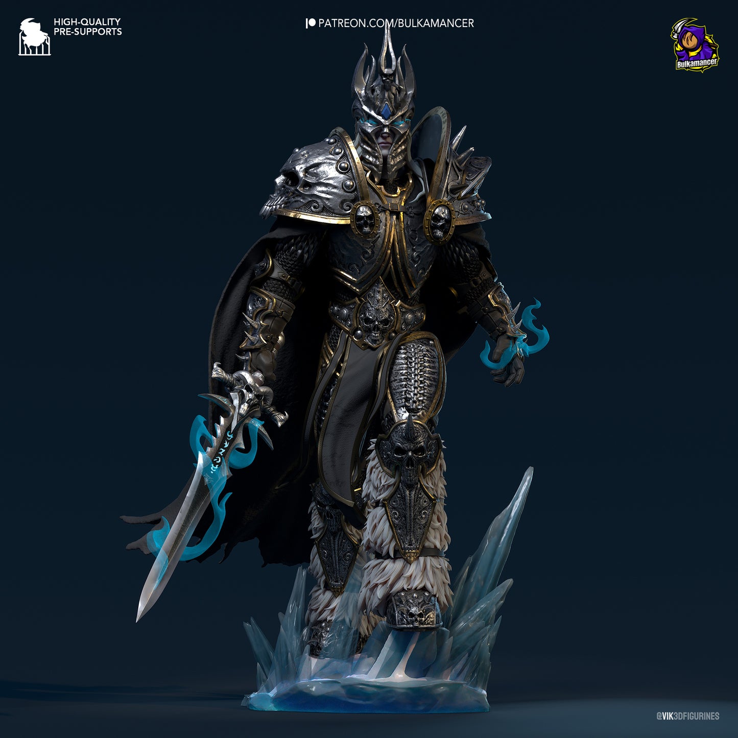 Arthas Statue
