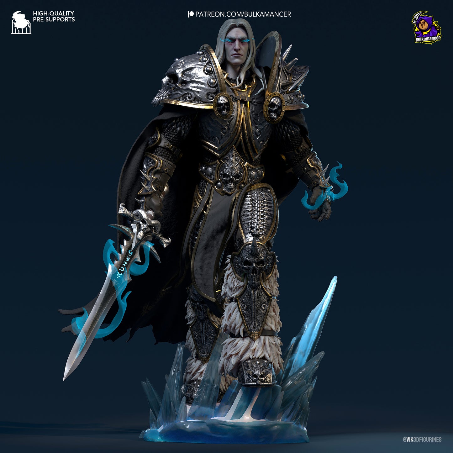 Arthas Statue