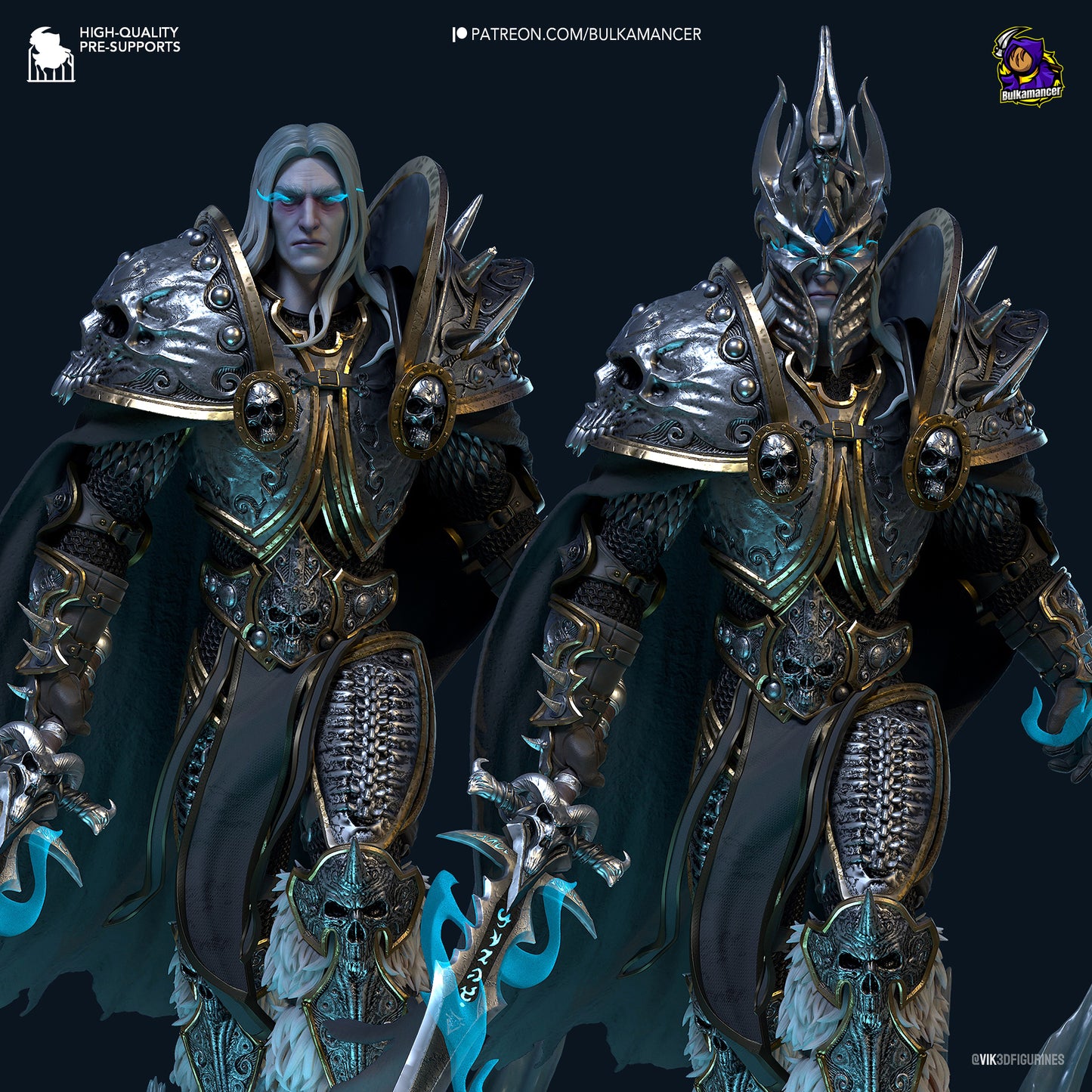 Arthas Statue