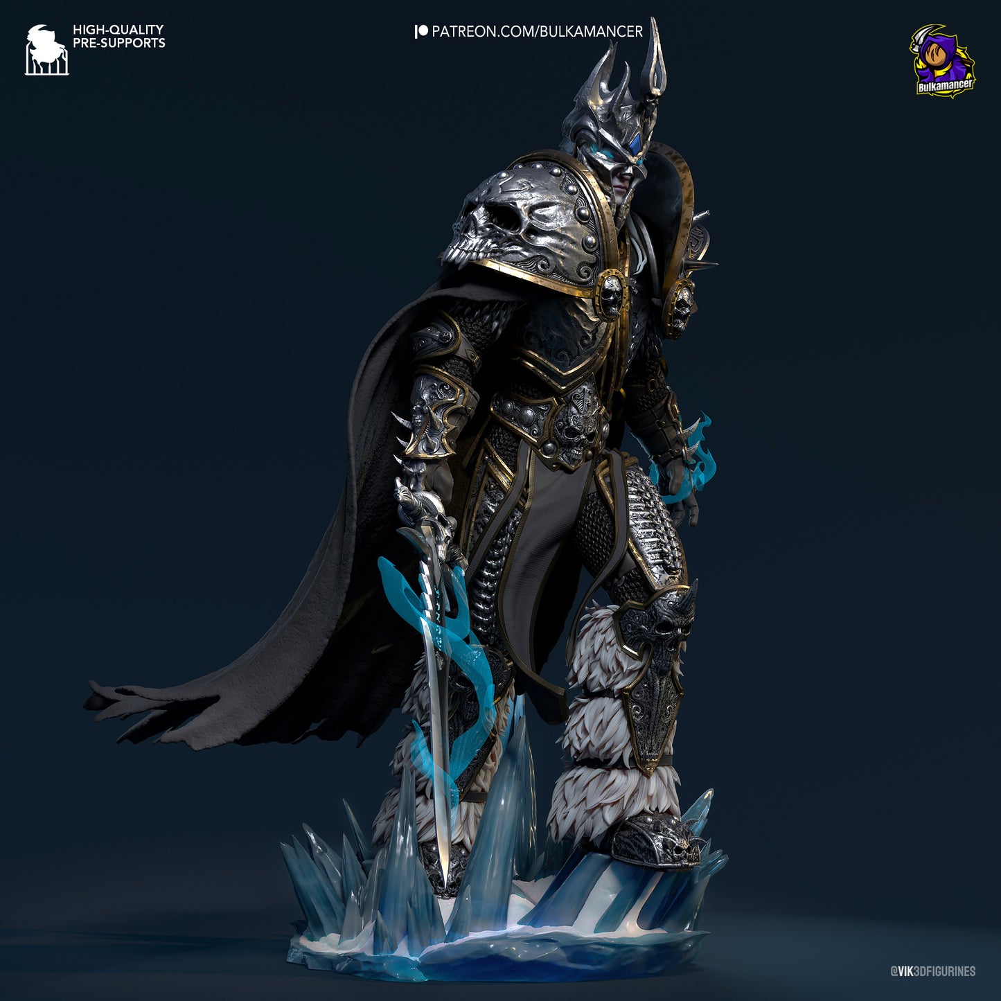 Arthas Statue
