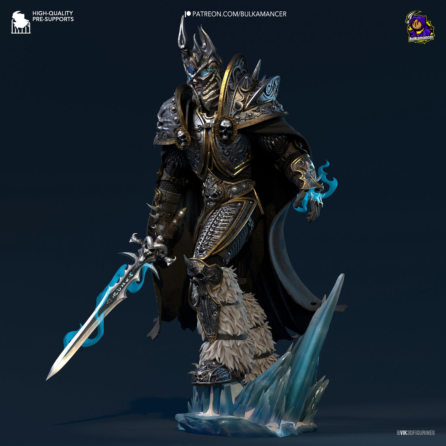 Arthas Statue