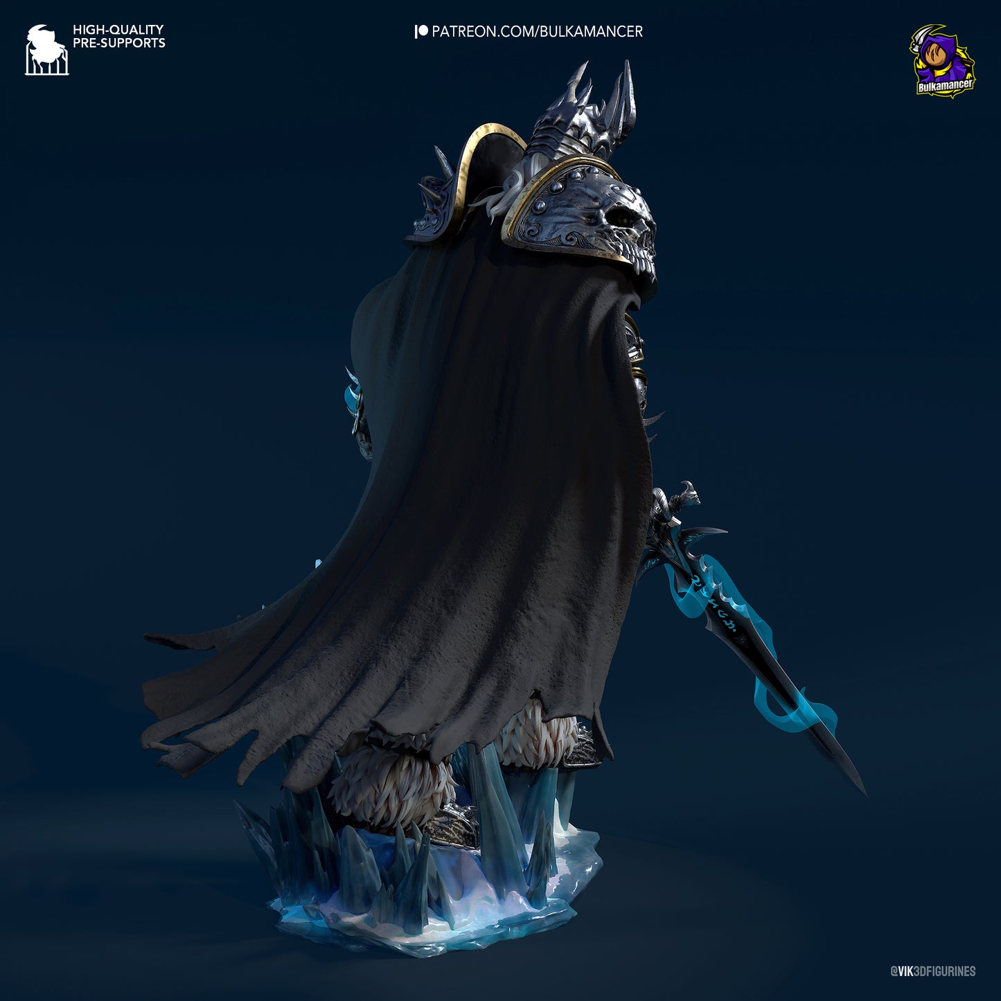 Arthas Statue