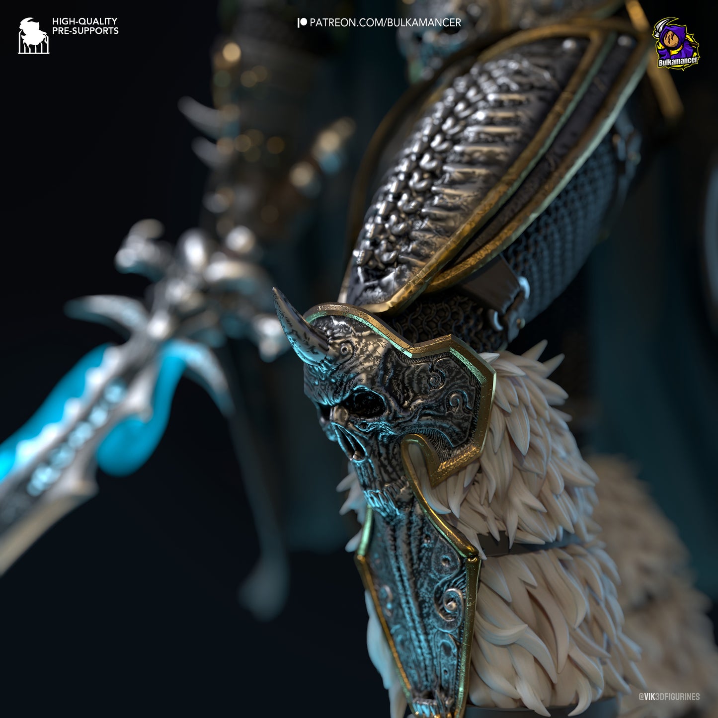 Arthas Statue