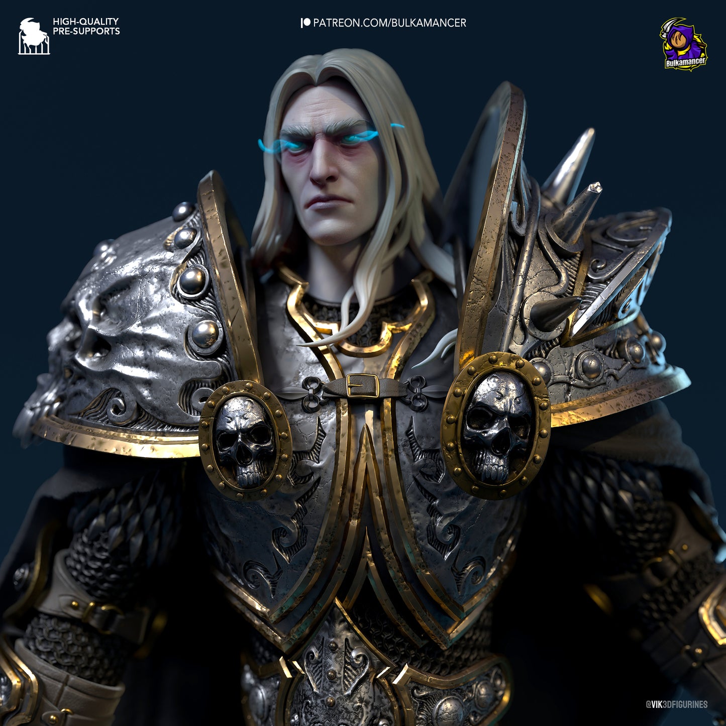 Arthas Statue