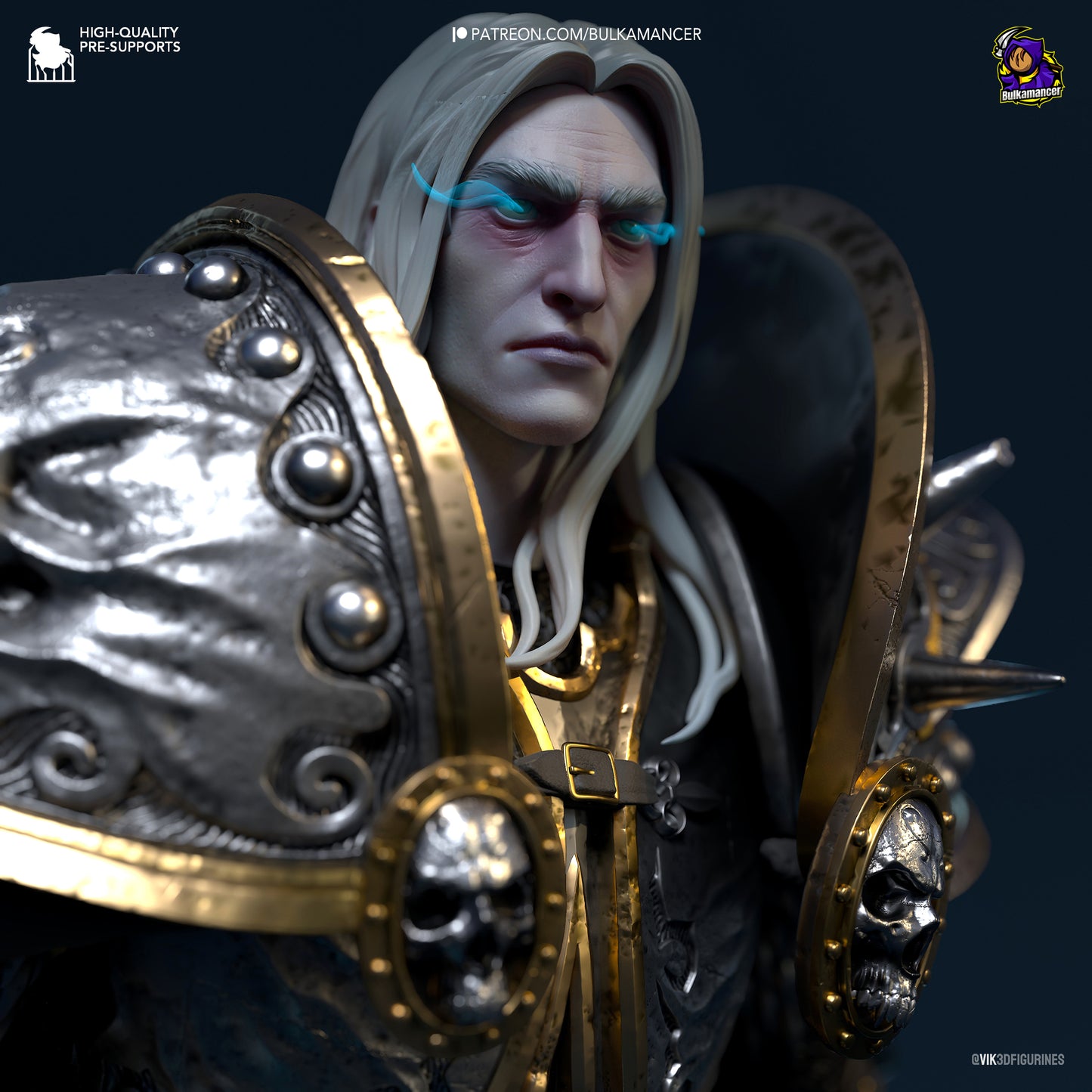 Arthas Statue
