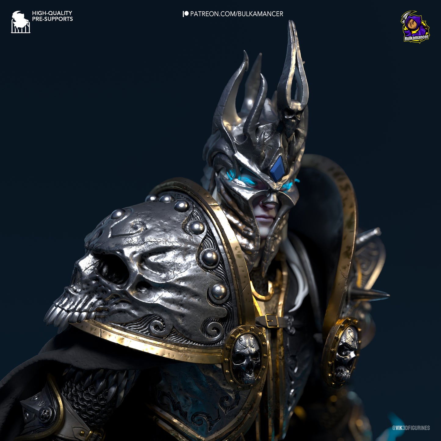 Arthas Statue