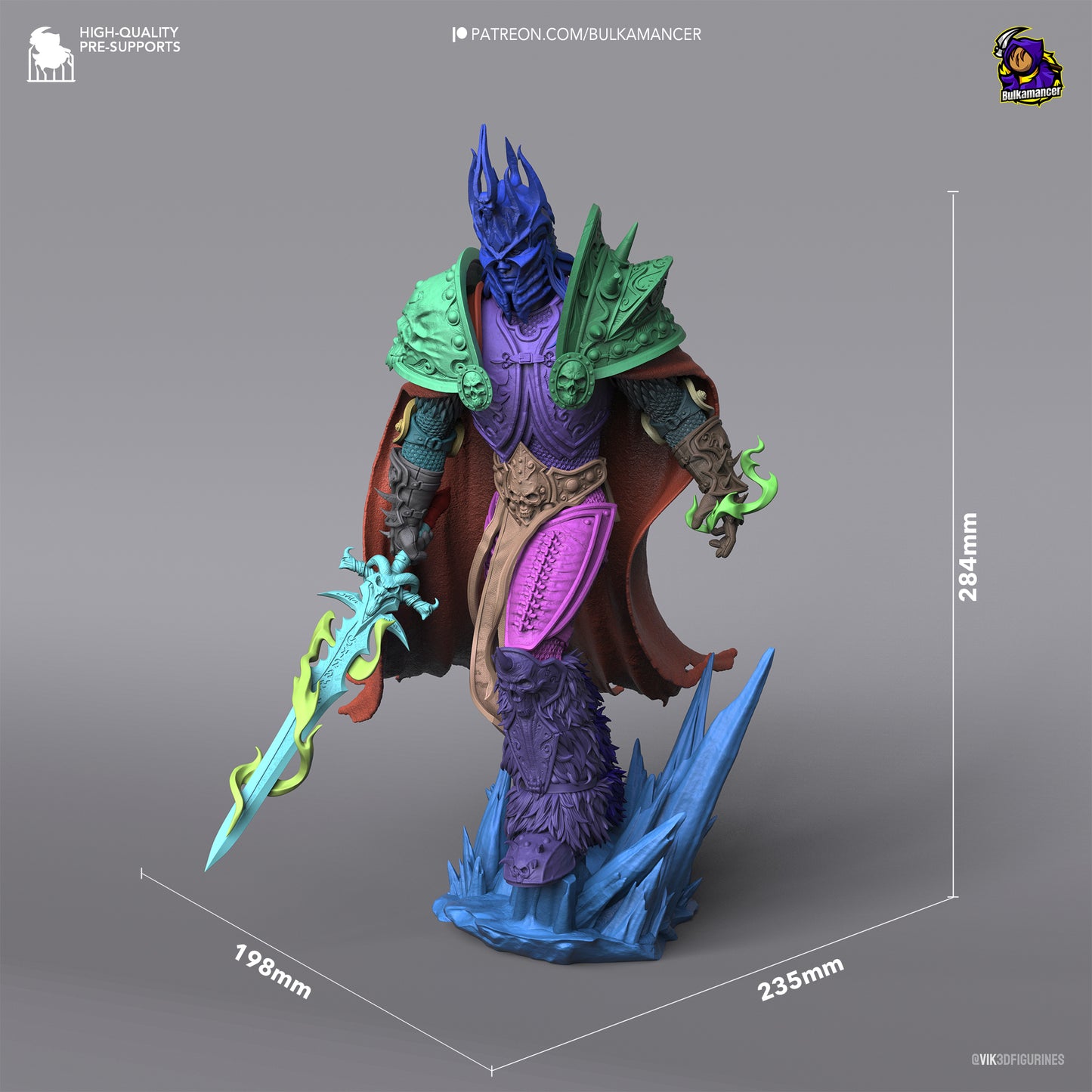 Arthas Statue