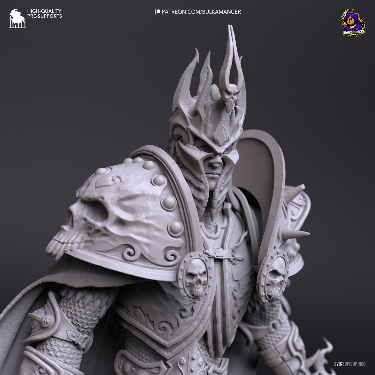 Arthas Statue