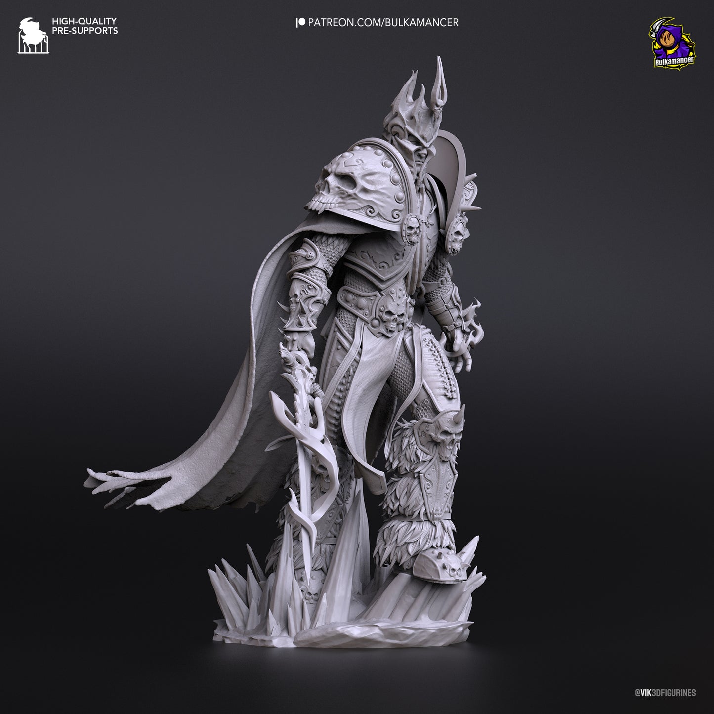 Arthas Statue