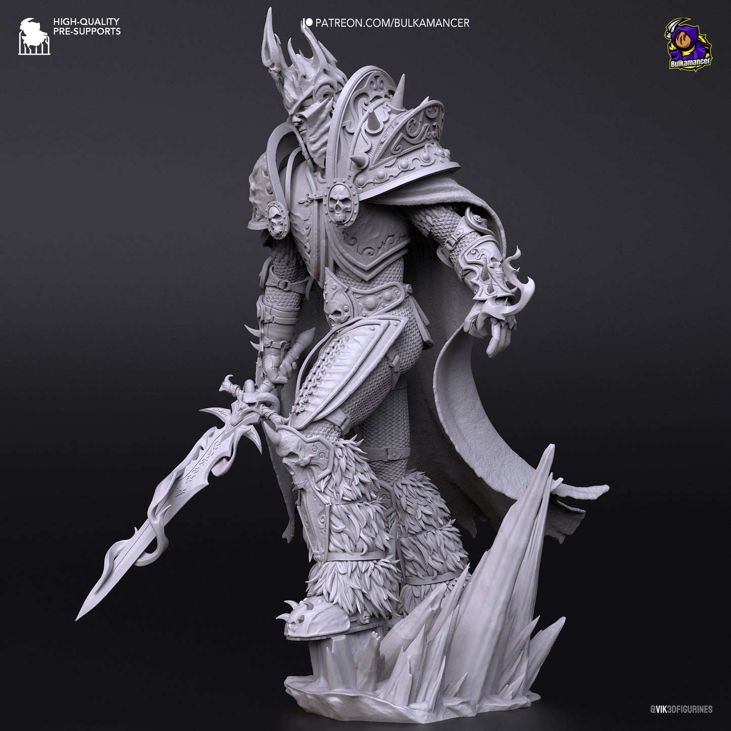 Arthas Statue