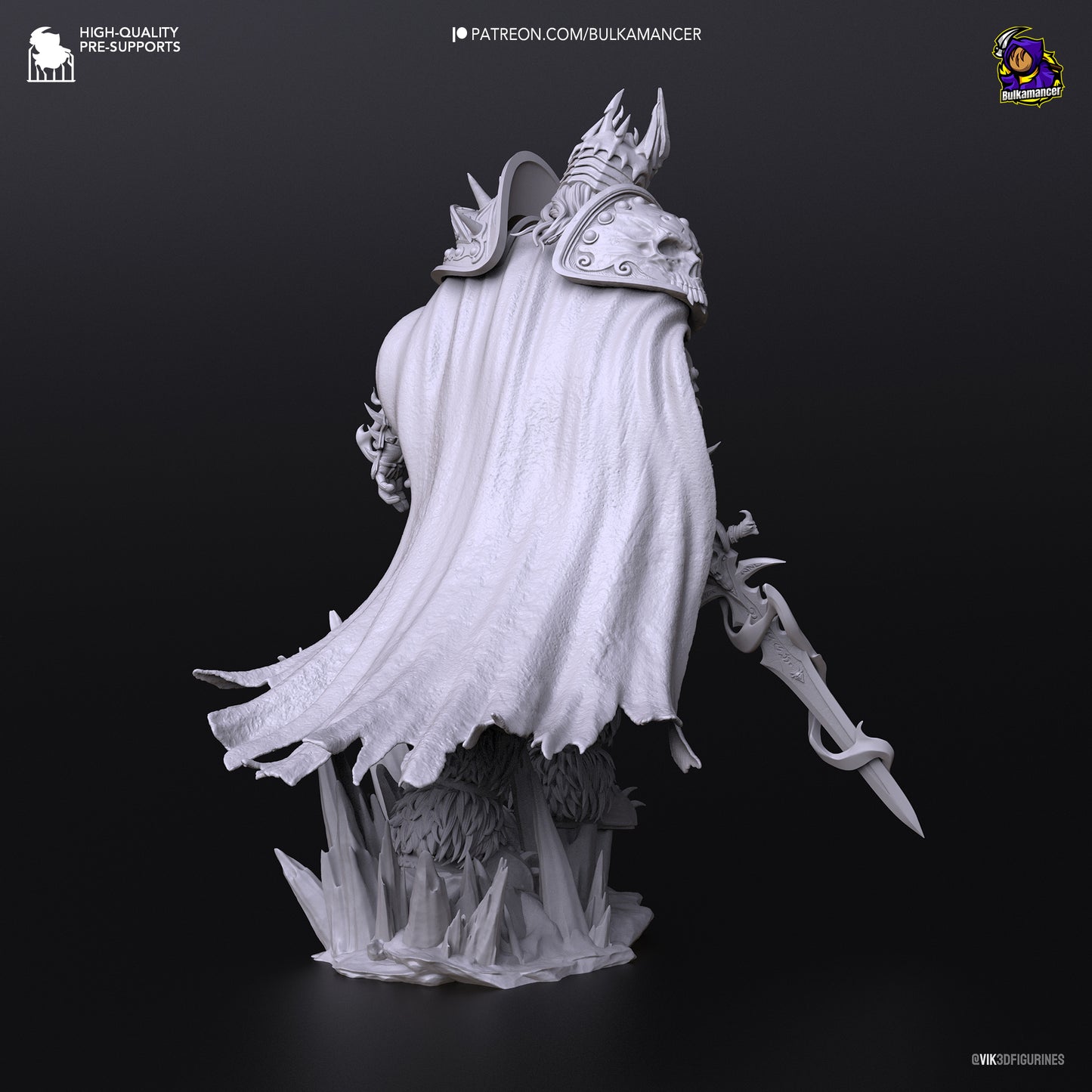 Arthas Statue