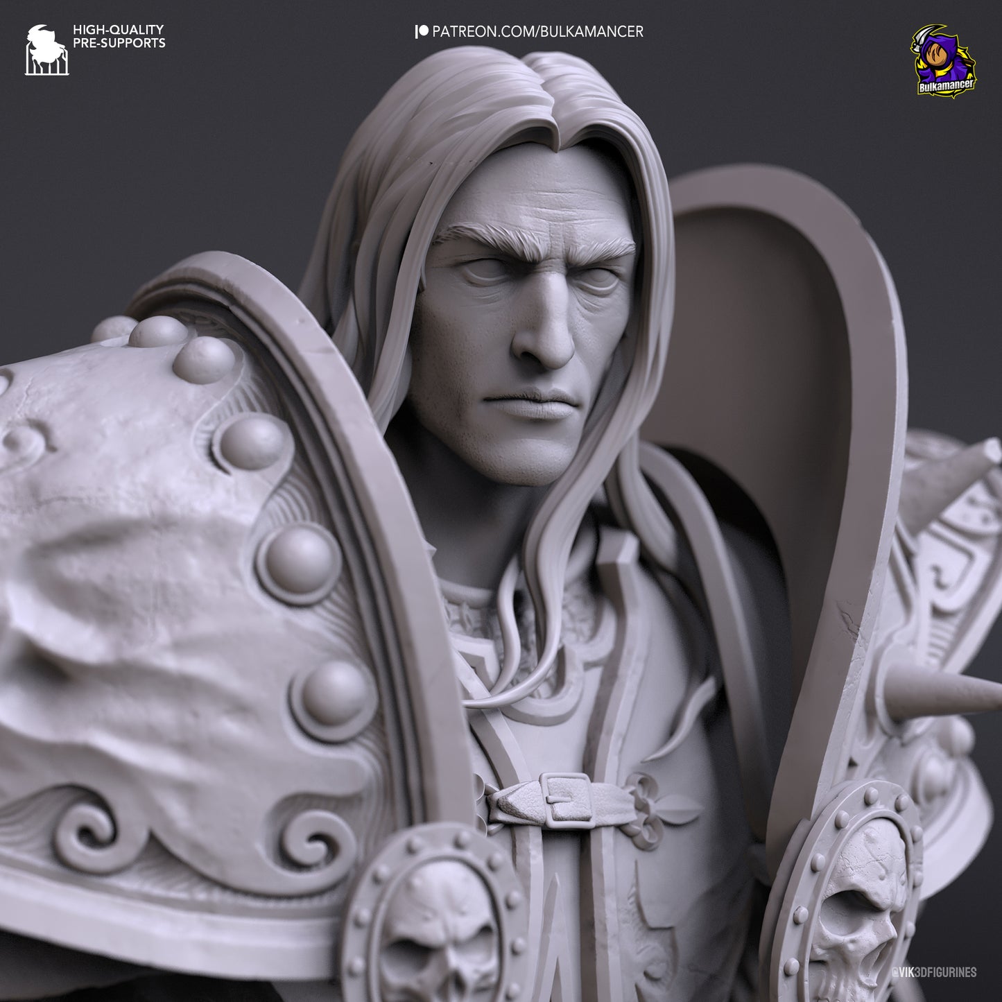 Arthas Statue