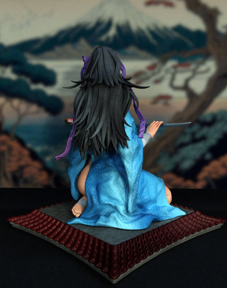 Ninja Woman Statue