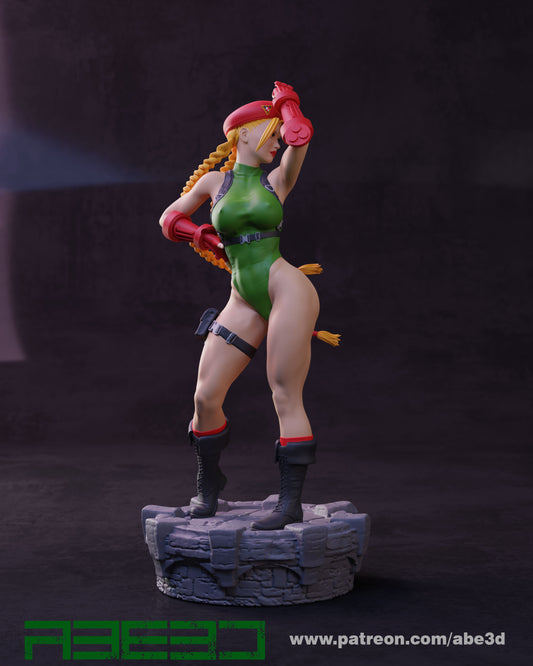 Cammy (SF) Statue