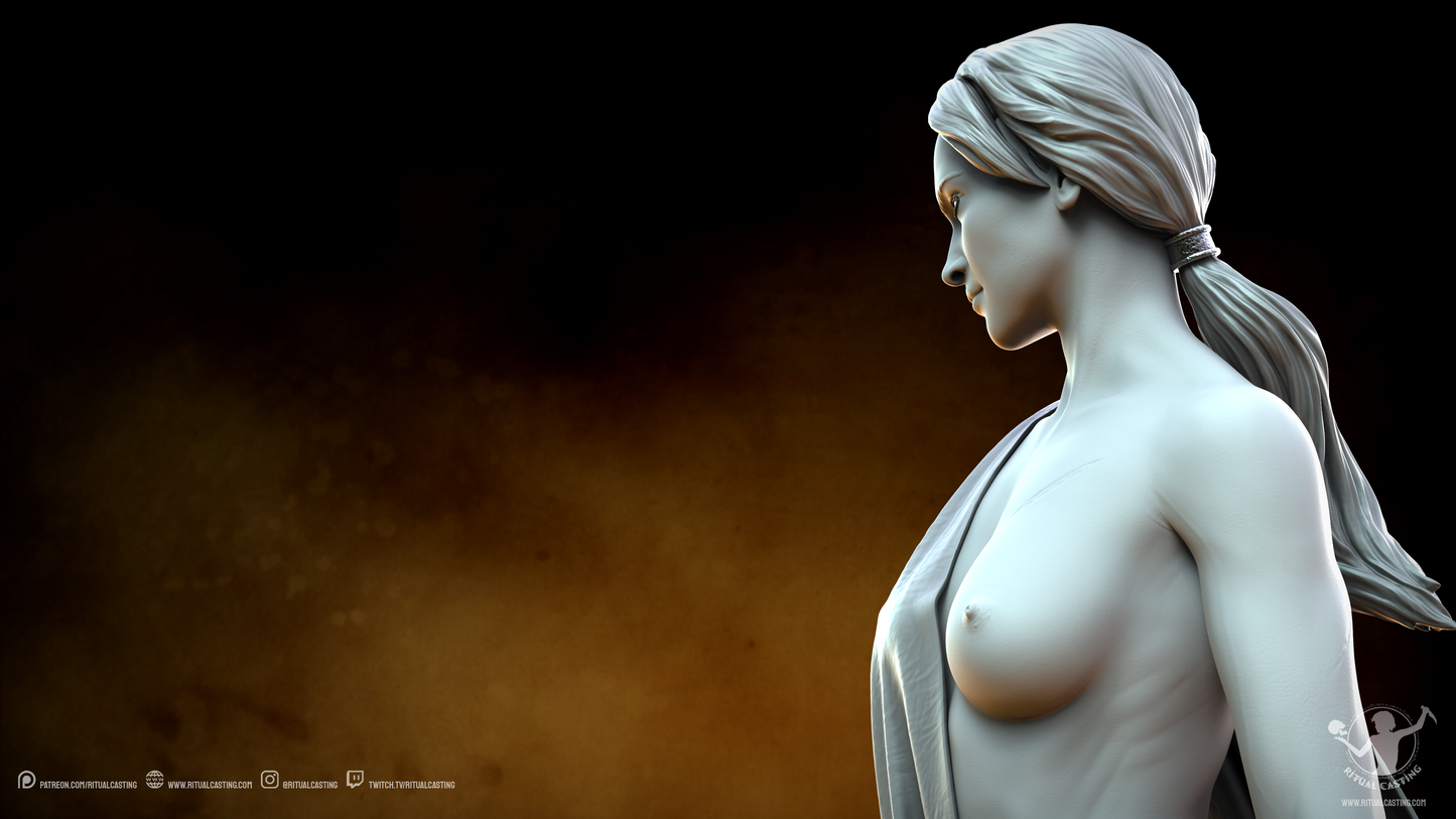 Cassandra Statue NSFW