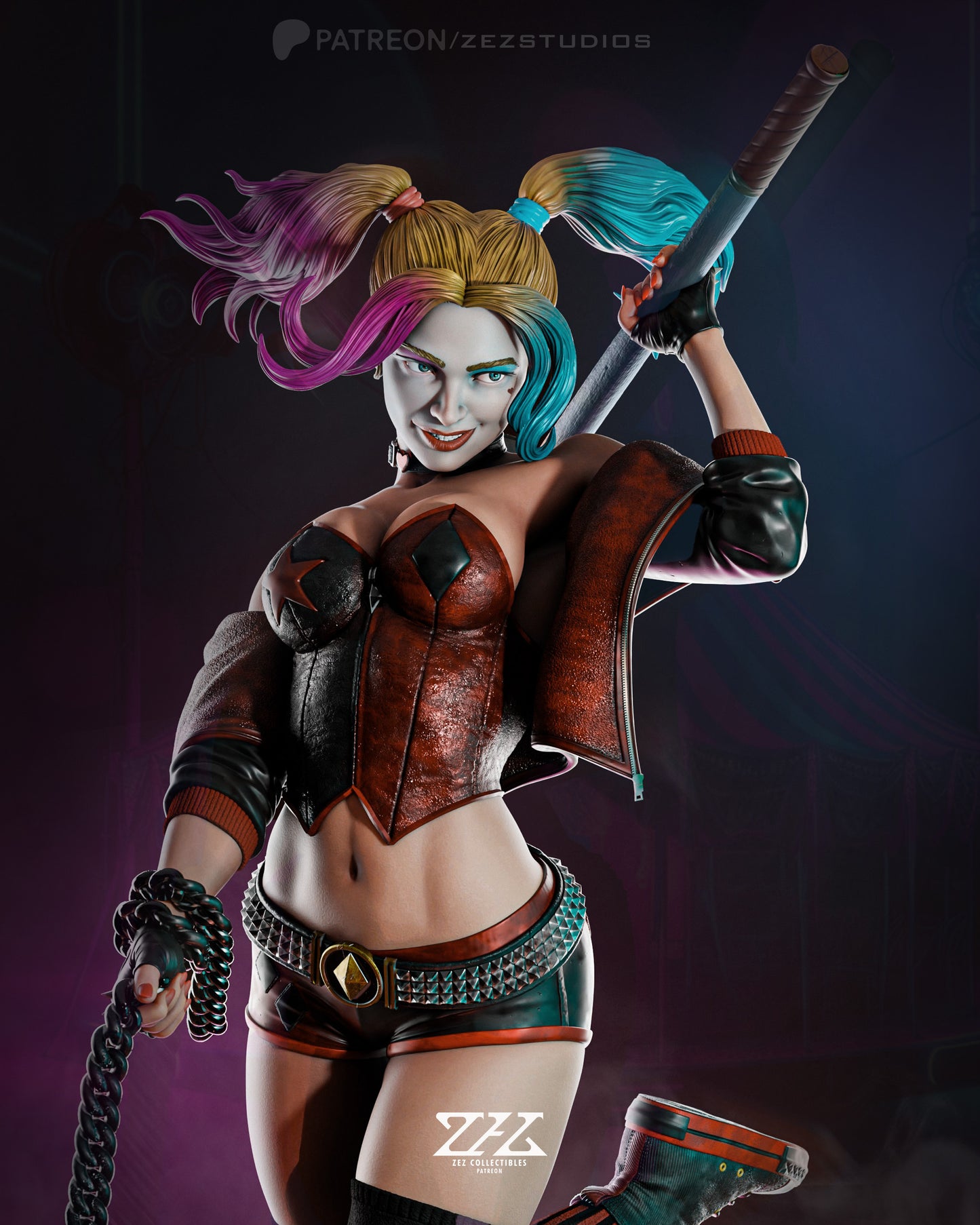 Harley Quinn Statue
