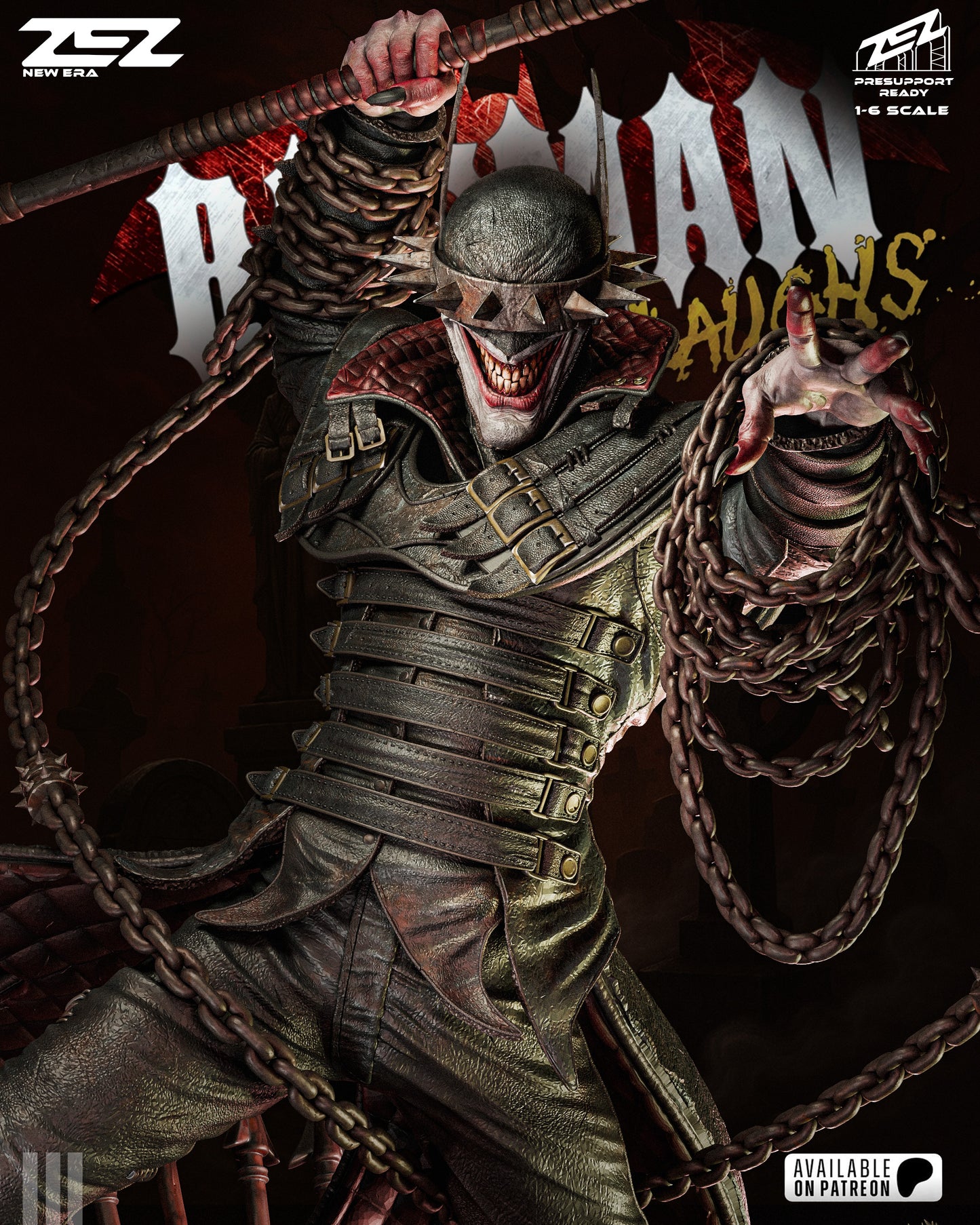 Batman Who Laughs Statue