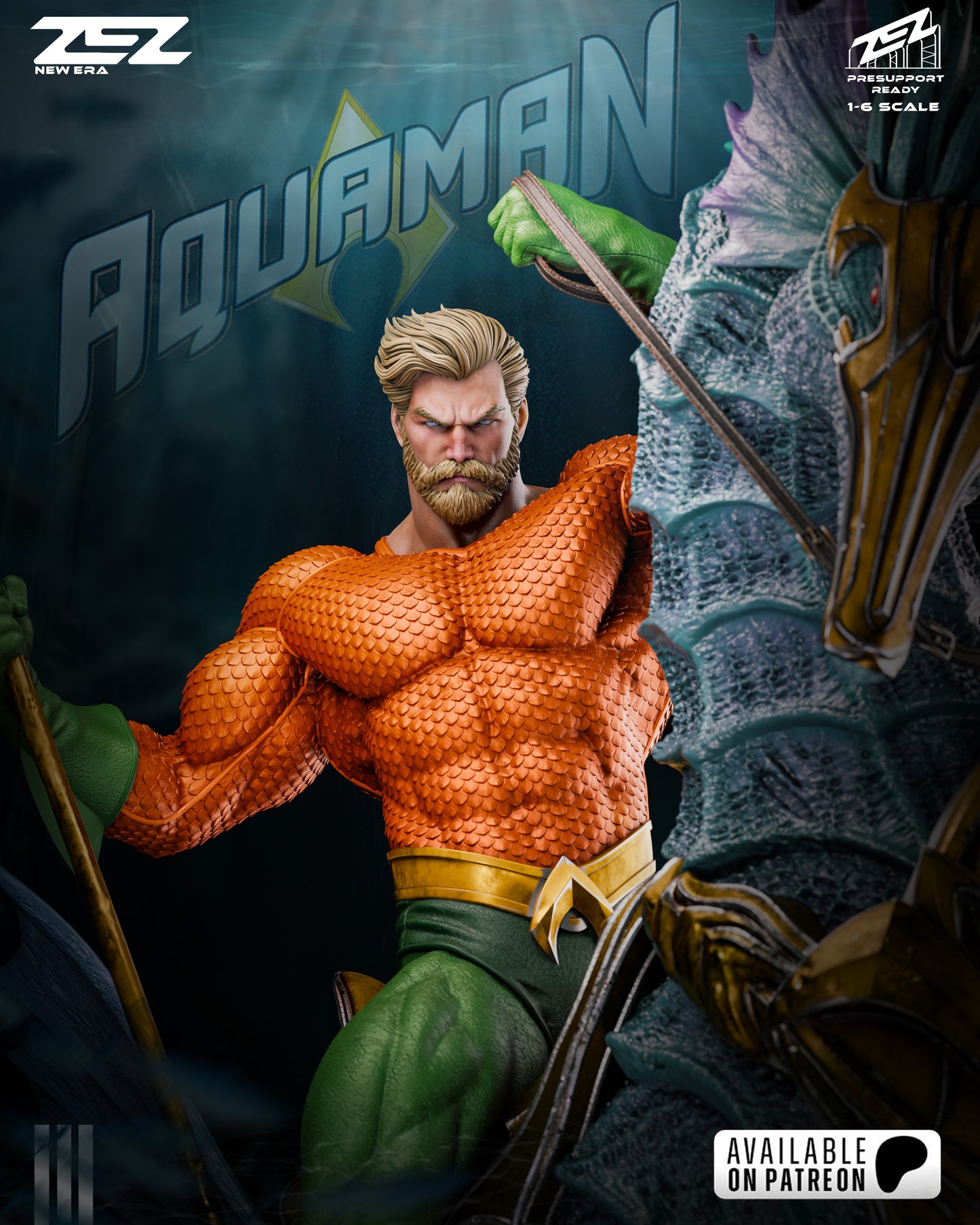 Aquaman Statue