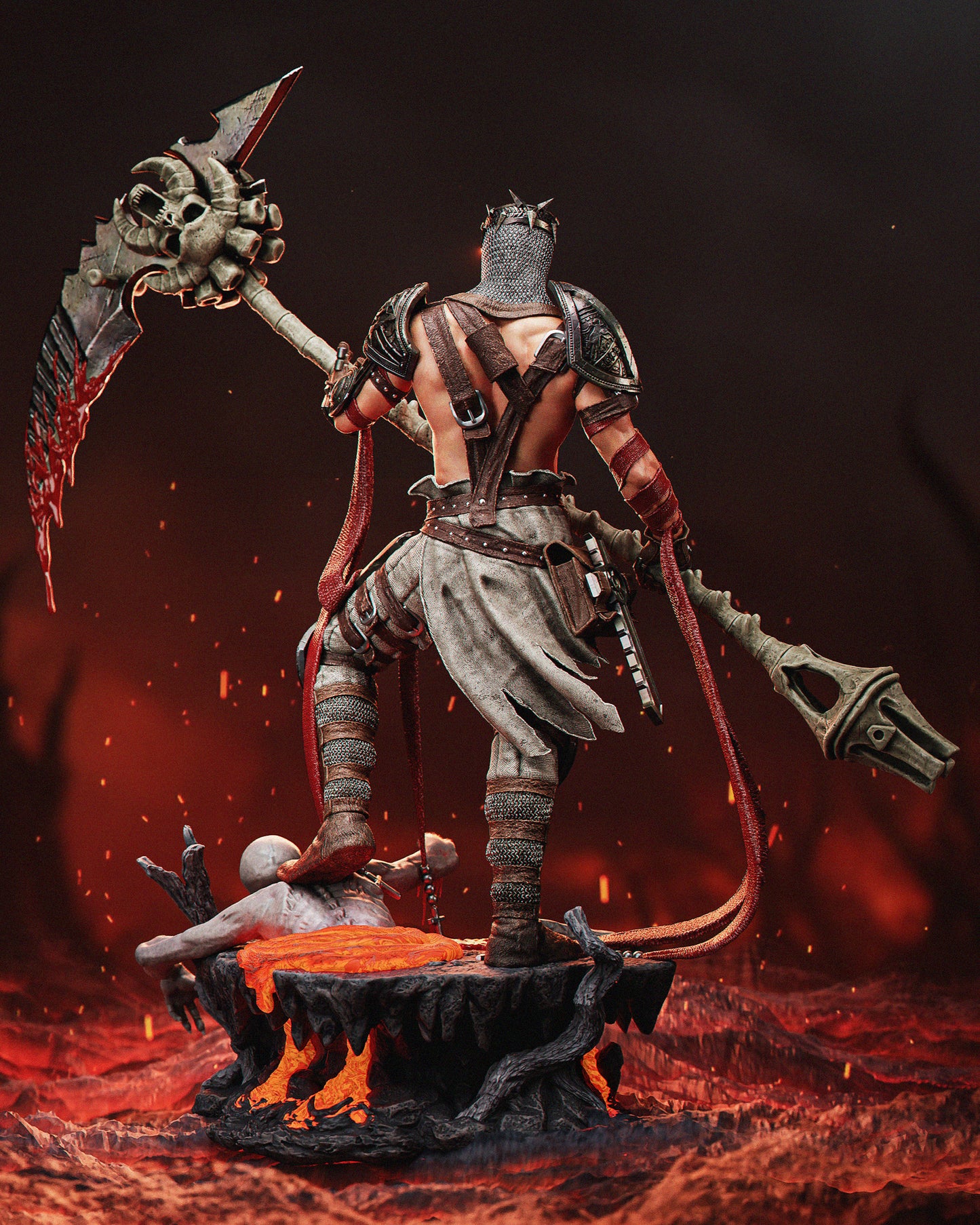 Dante's Inferno Statue