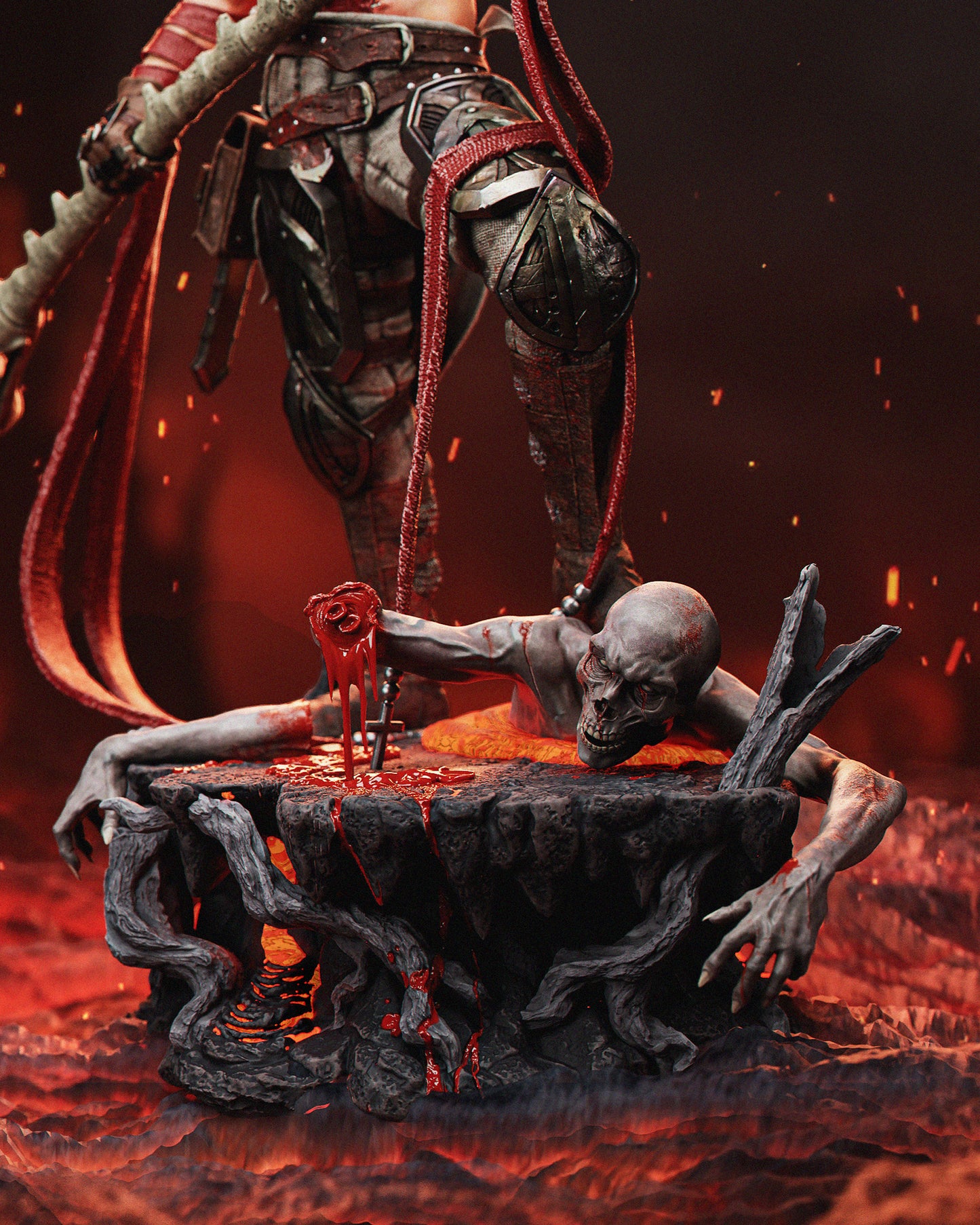 Dante's Inferno Statue