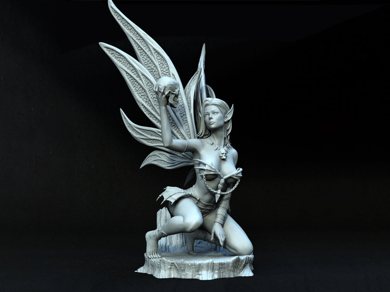 Dark Fairy Statue