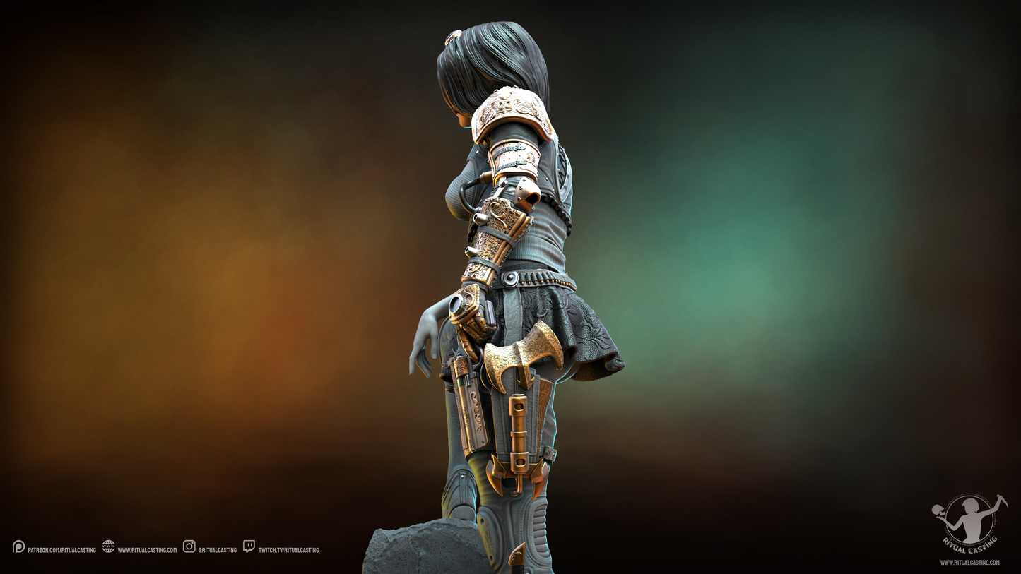 Felicia v2 Statue