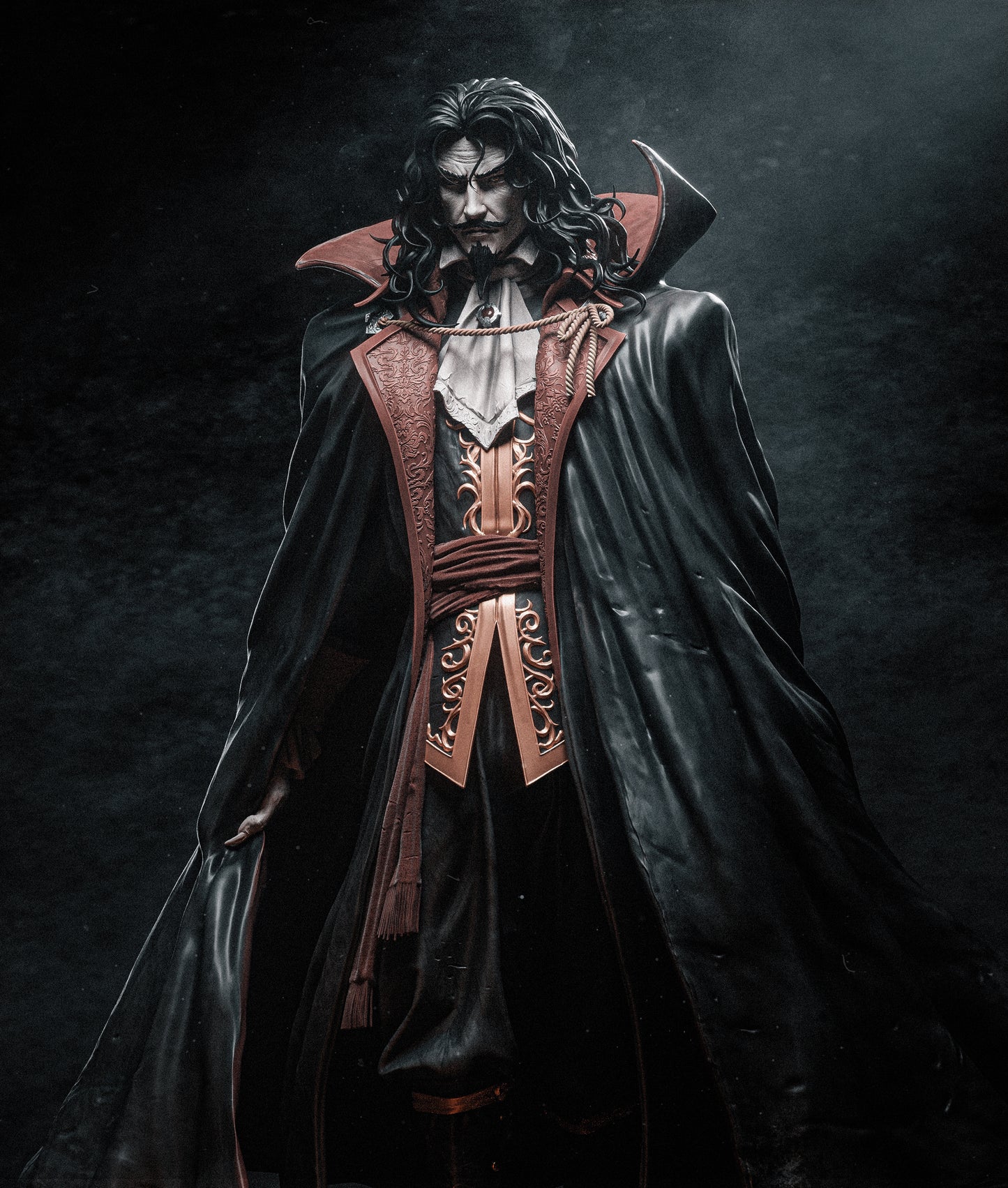 Dracula Statue 3D-Printed Kit