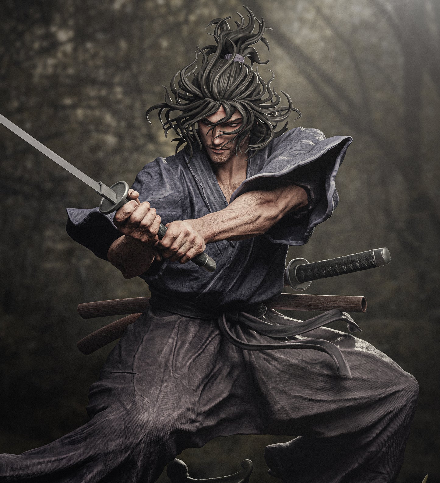 Musashi Miyamoto Statue