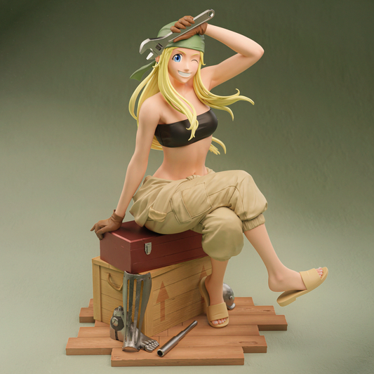 Winry Rockbell Statue