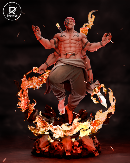 Ryomen Sukuna Statue 3D-Printed Kit