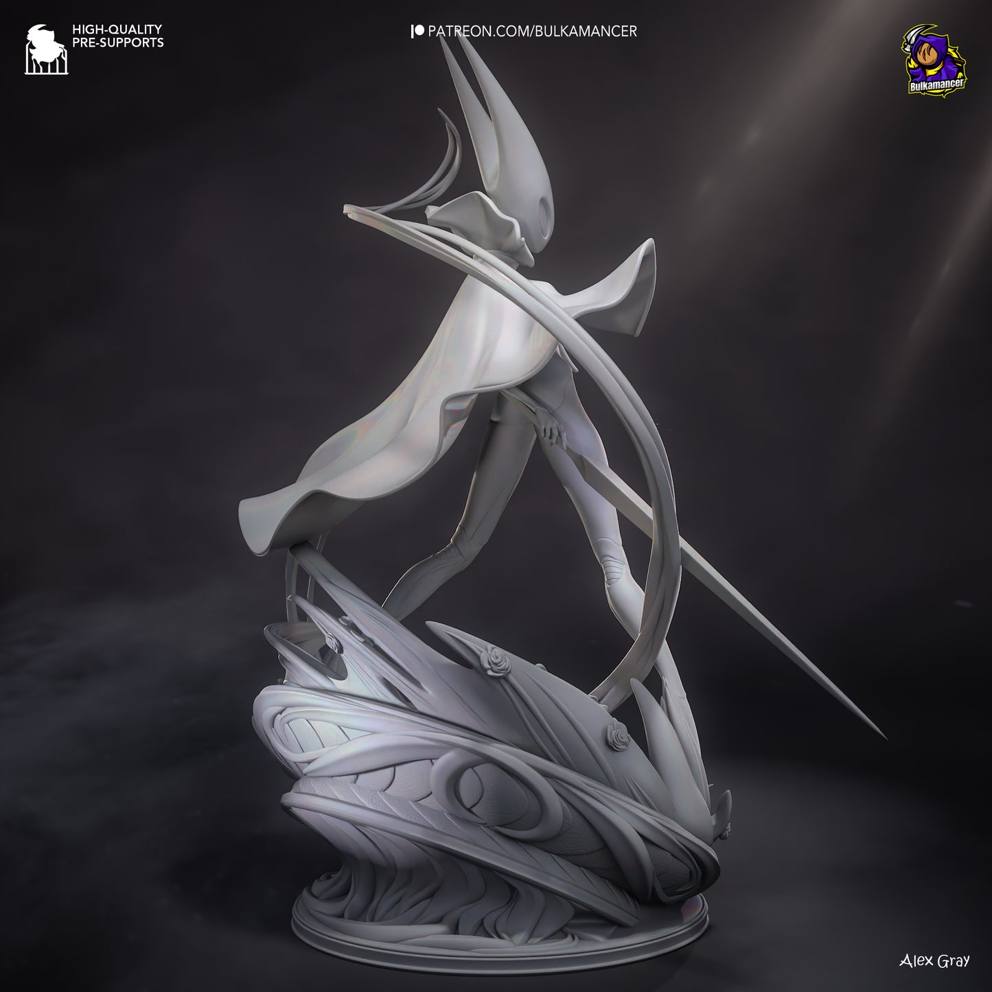 Hornyt (Horny Knight: Silksong) Statue