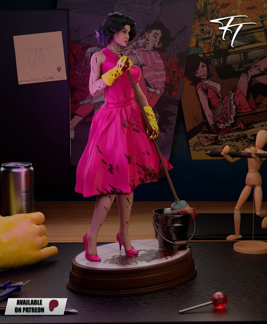 Josie Schuller Lady Killer Statue