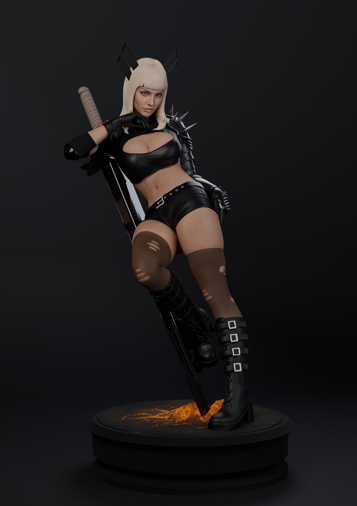 Magik Statue 3D-Printed Kit