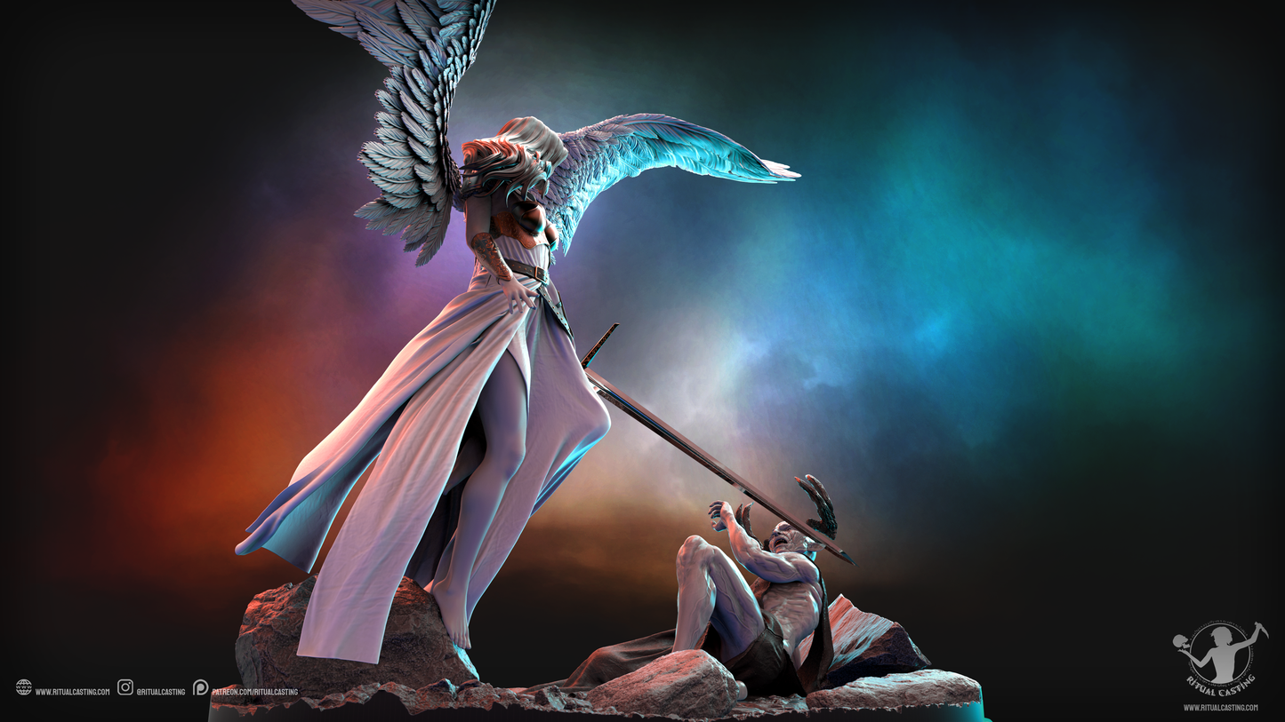 Judgement: Angelic Mary Statue