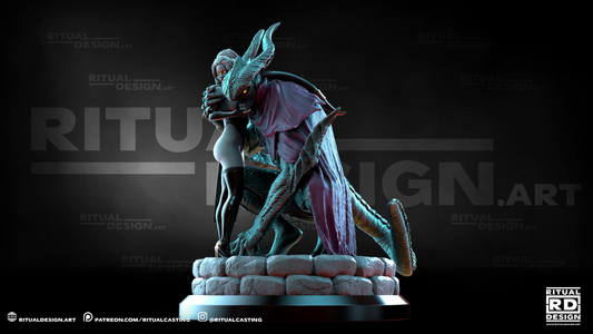 Miah And Korg Statue
