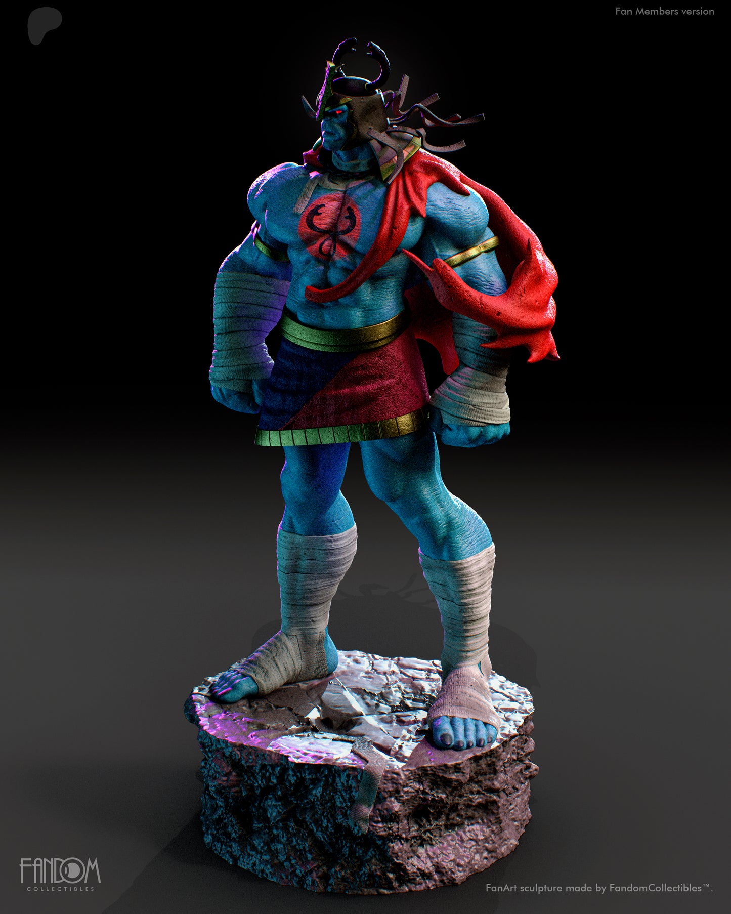 Mumm-Ra Statue 3D-Printed Kit