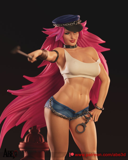 Poison (SF) Statue
