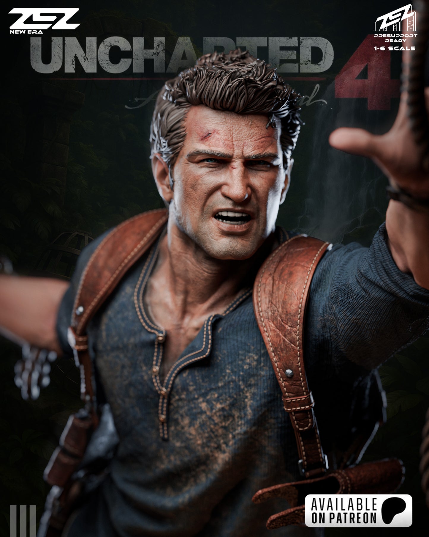 Nathan Drake Statue