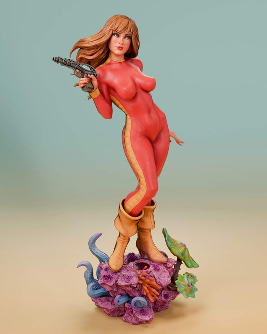 Barbarella Statue