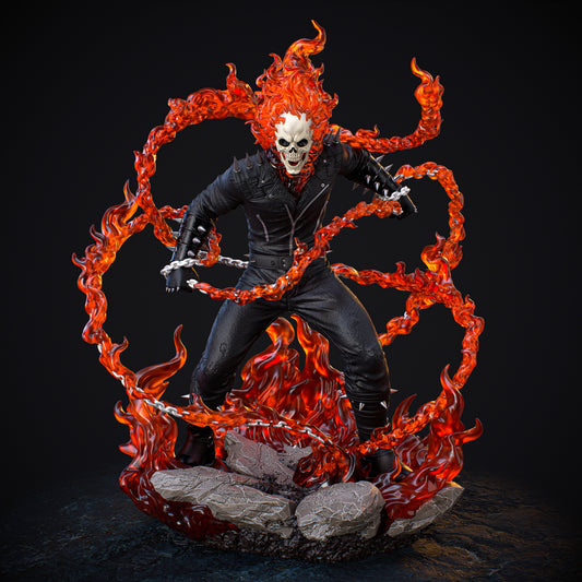 Ghost Rider Statue