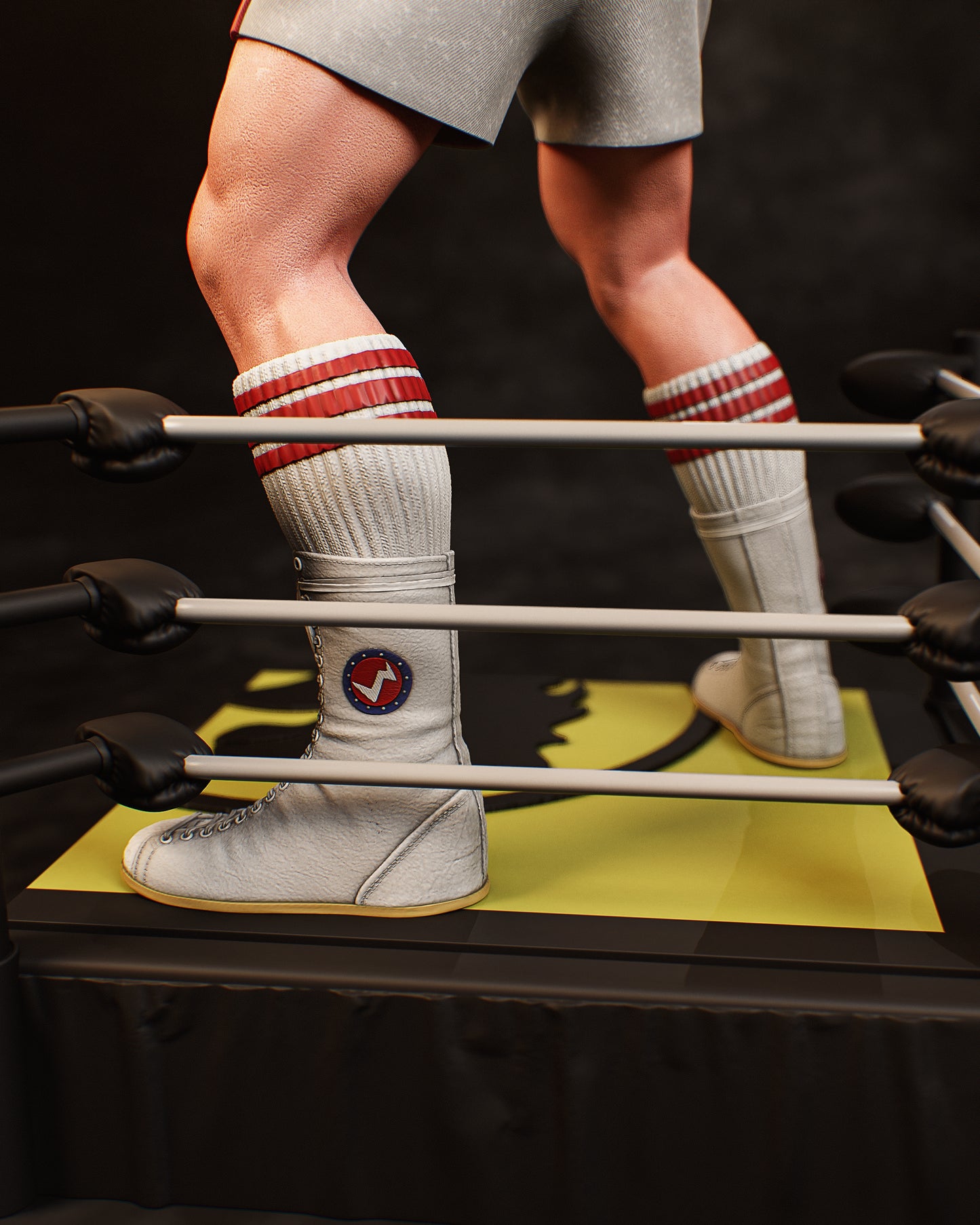Rocky Statue