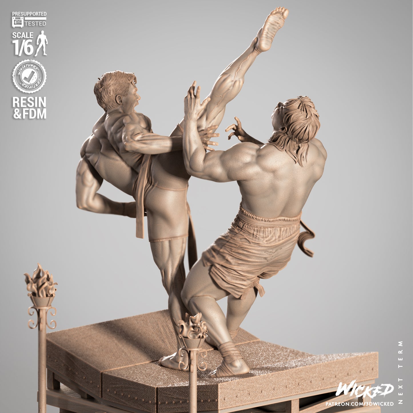 Bloodsport Diorama