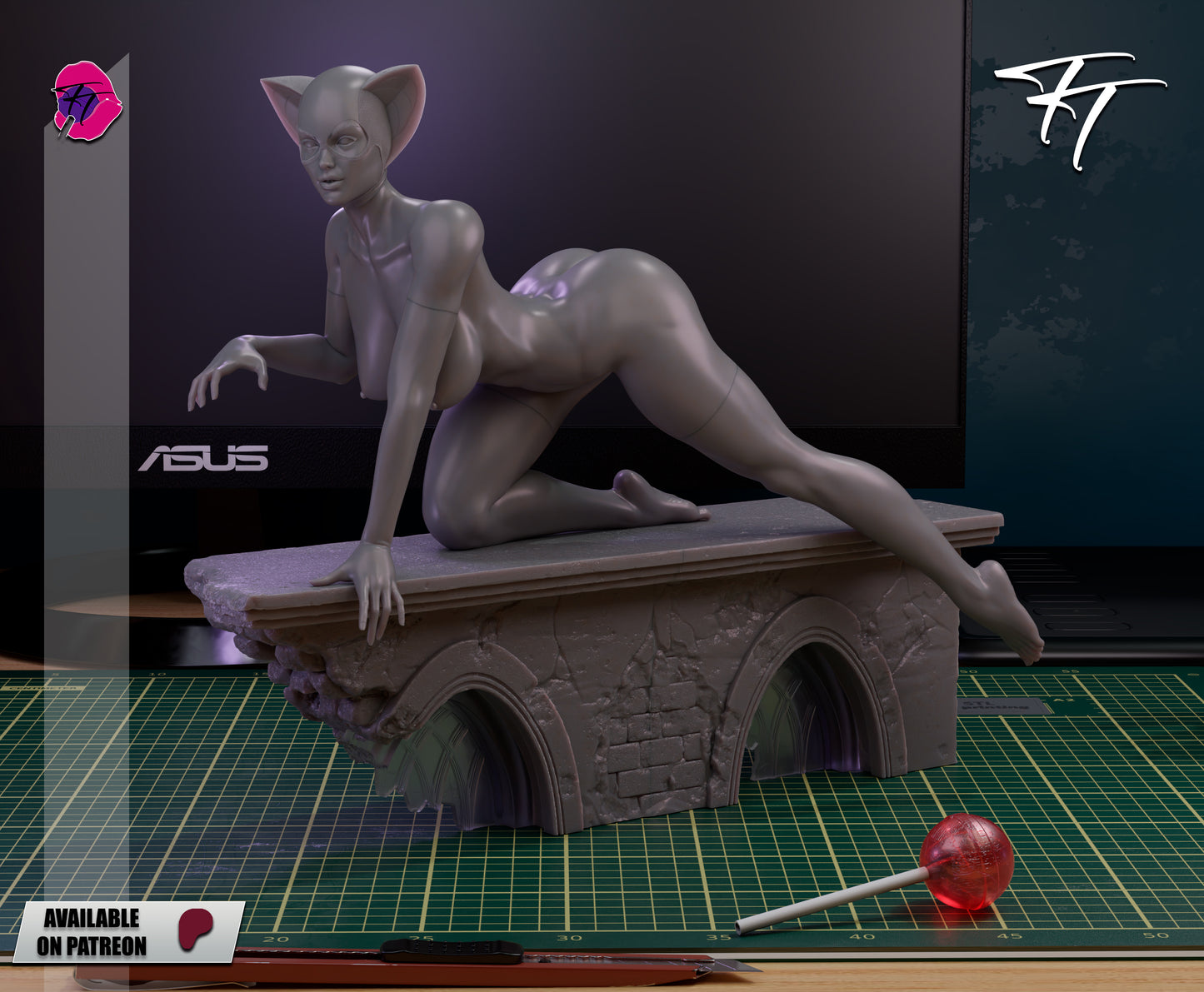 Catwoman Statue
