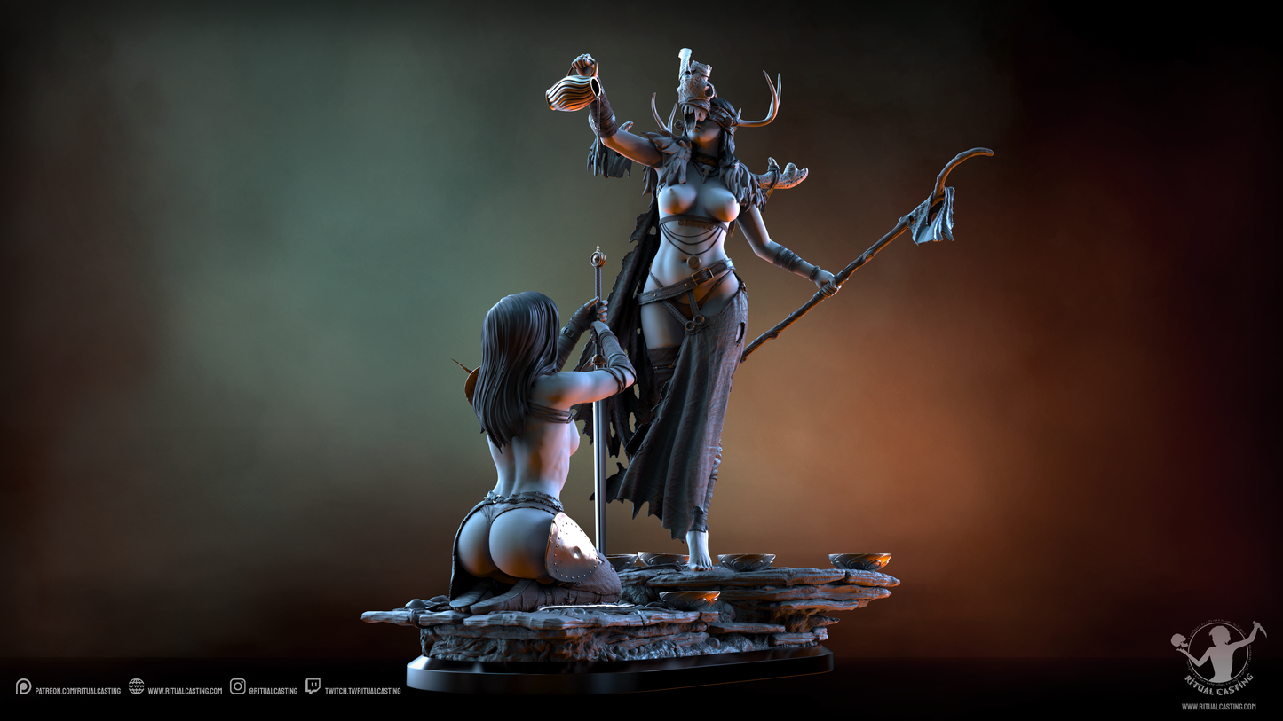 Ronelle And Keena Statue