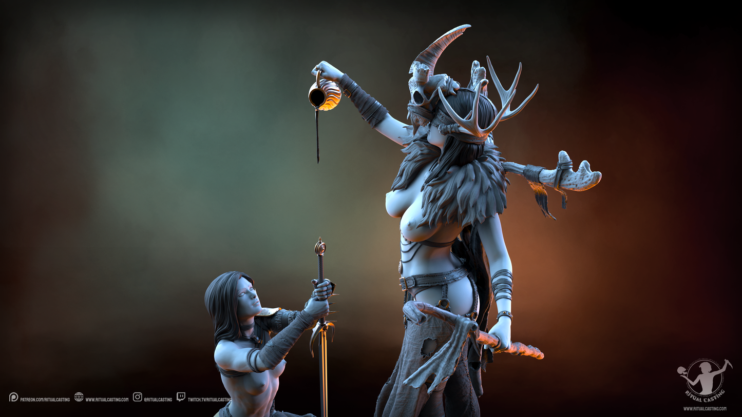Ronelle And Keena Statue
