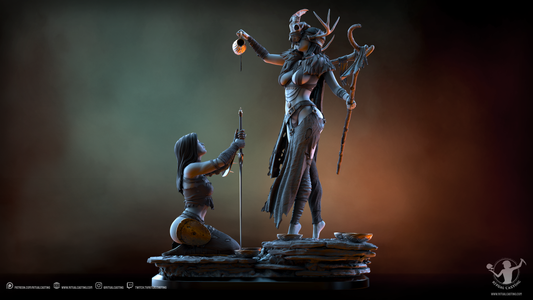 Ronelle And Keena Statue