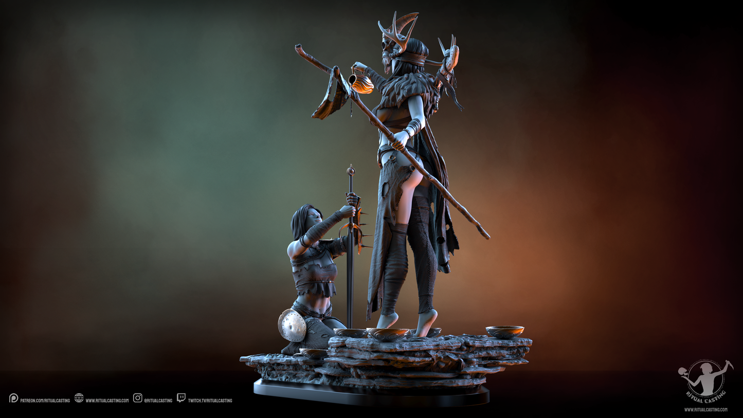 Ronelle And Keena Statue