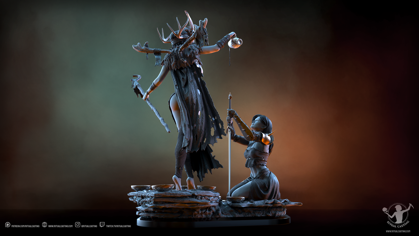 Ronelle And Keena Statue