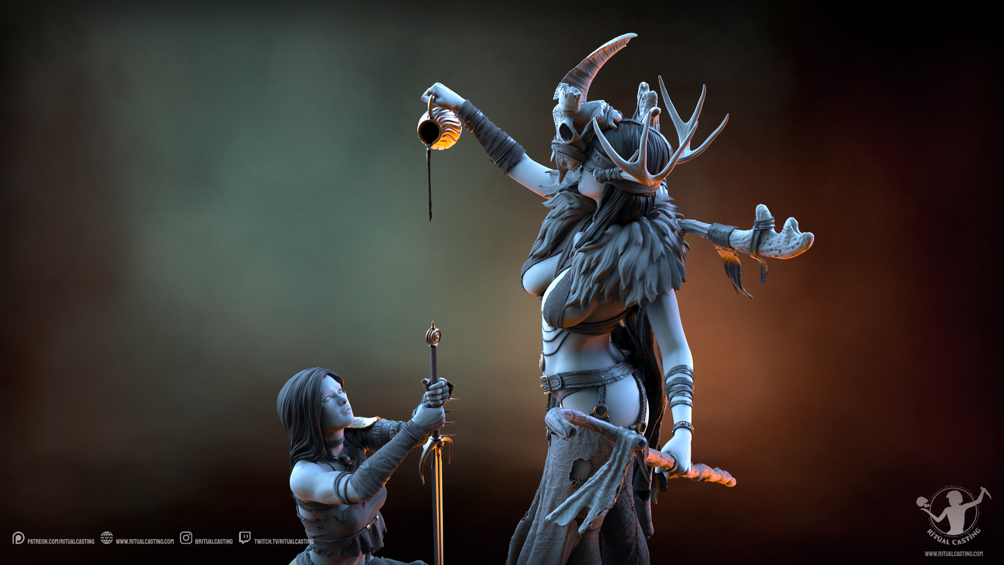 Ronelle And Keena Statue