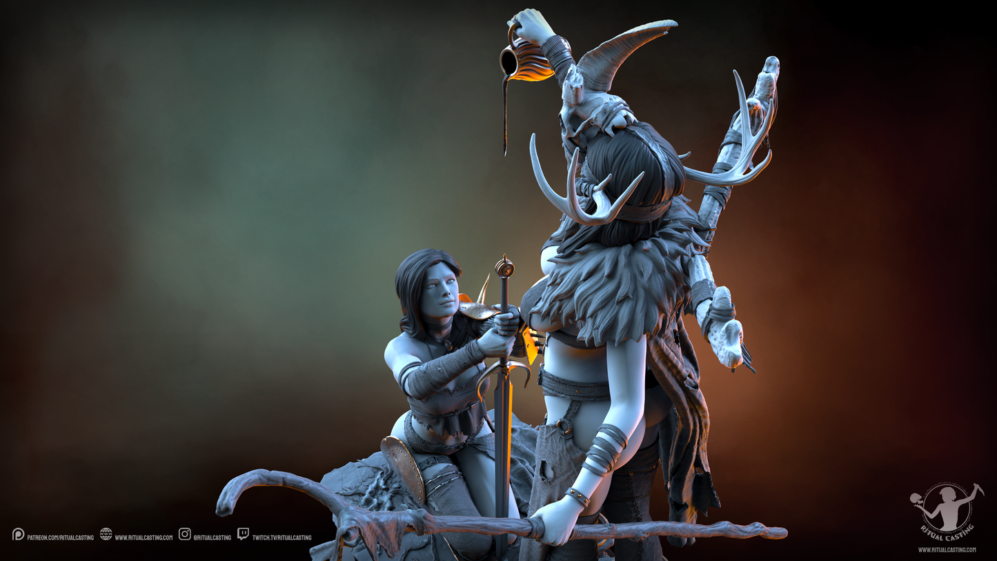 Ronelle And Keena Statue